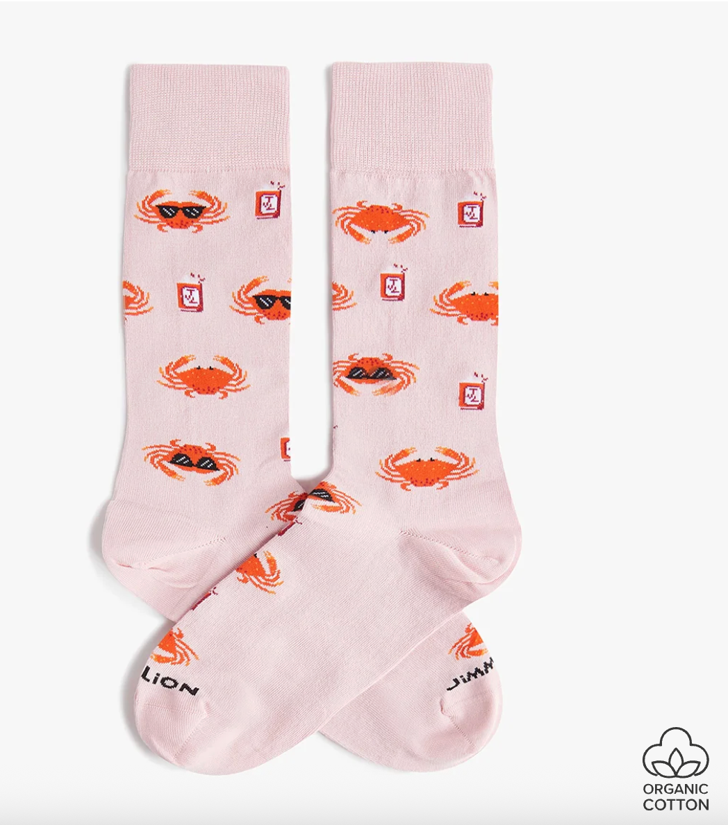 Calcetines Jimmy Lion Cool Crab  para unisex