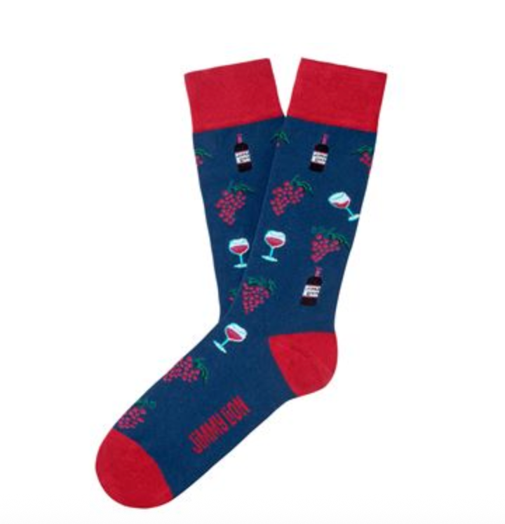 Calcetines Jimmy Lion Wine1-Darkblue multicolor para hombre