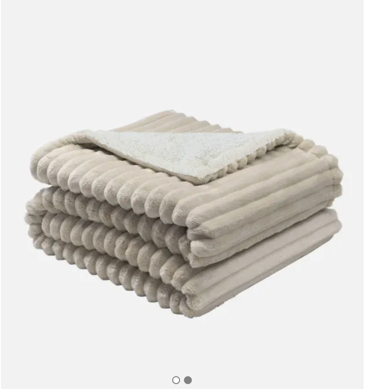 Pequeño Electrodoméstico Fabrilamp Manta Elec Jaraiz 160W 9 Niveles Auto Apagado beige blanco para unisex