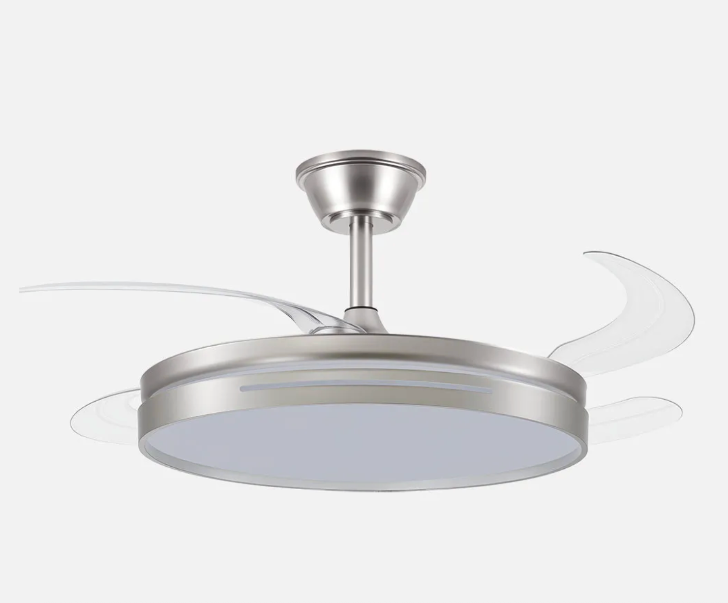 Fabrilamp Ventilador Micenas Dc 59W 6 Veloc 3000,4000,6000K plateado para unisex