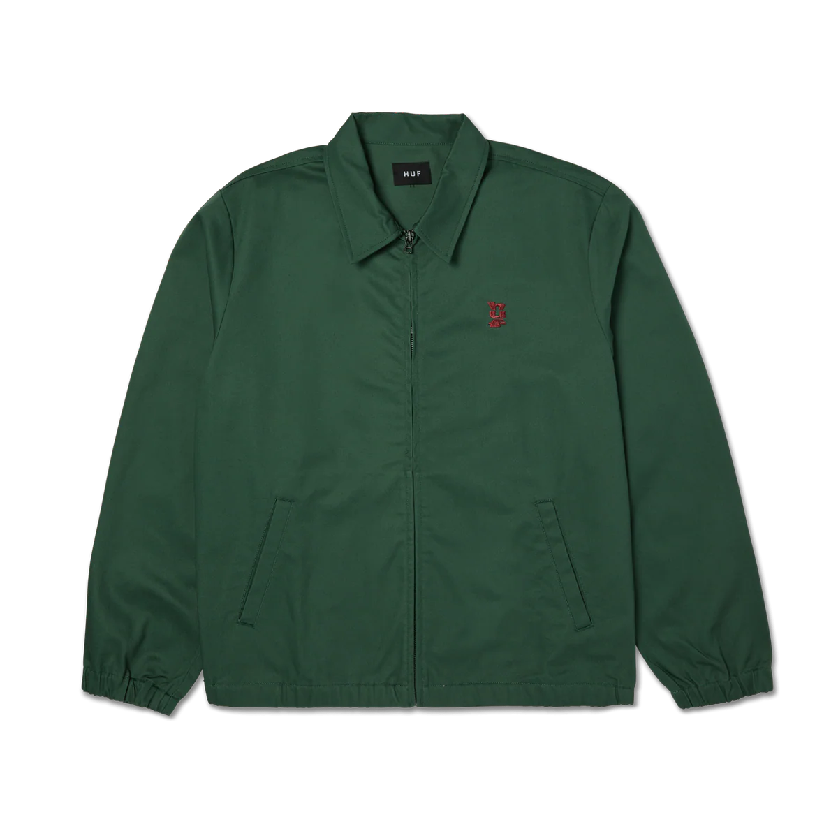Chaqueta Huf Set Megablast Shop Jacket verde para hombre
