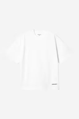 Camiseta Carhartt S/S Link Script T-Shirt blanco para hombre