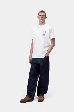 Camiseta Carhartt S/S Playing Cards T-Shirt blanca para hombre