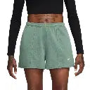 Pantalones Cortos Y Bermudas Nike Nike Sportswear Chill Terry verde para mujer