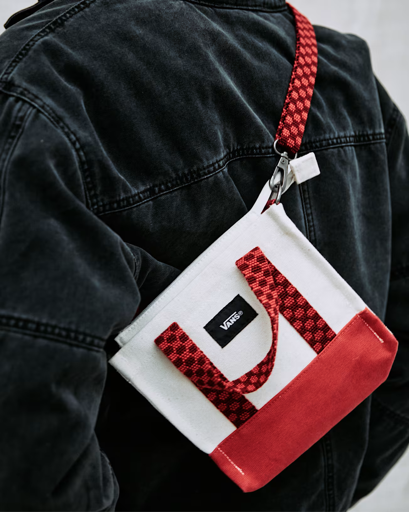 Bolsos Y Mochilas Vans Lil Pergs Tote Crimson Hare rojo para mujer