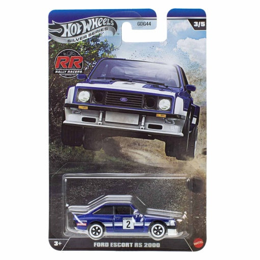 Vehículos Y Radiocontrol Mattel Games Hot Wheels Silver Series Rr Rally Racers Ford Escort Rs 2000 multicolor para niños
