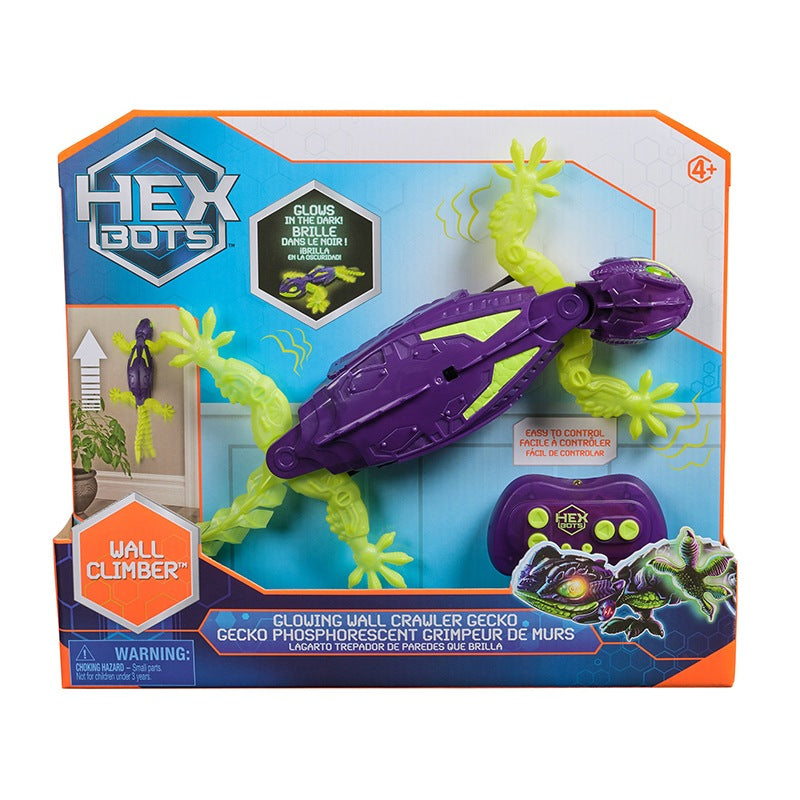 Figuras Y Minimundos Spin Master Hex Gecko Rc Brilla En La Oscuridad multicolor para niños