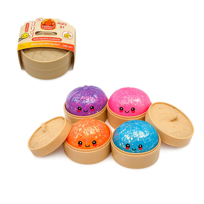 Figuras Y Minimundos Toy Planet Bao Esponjoso Glitter 8.5 Cm multicolor para niños