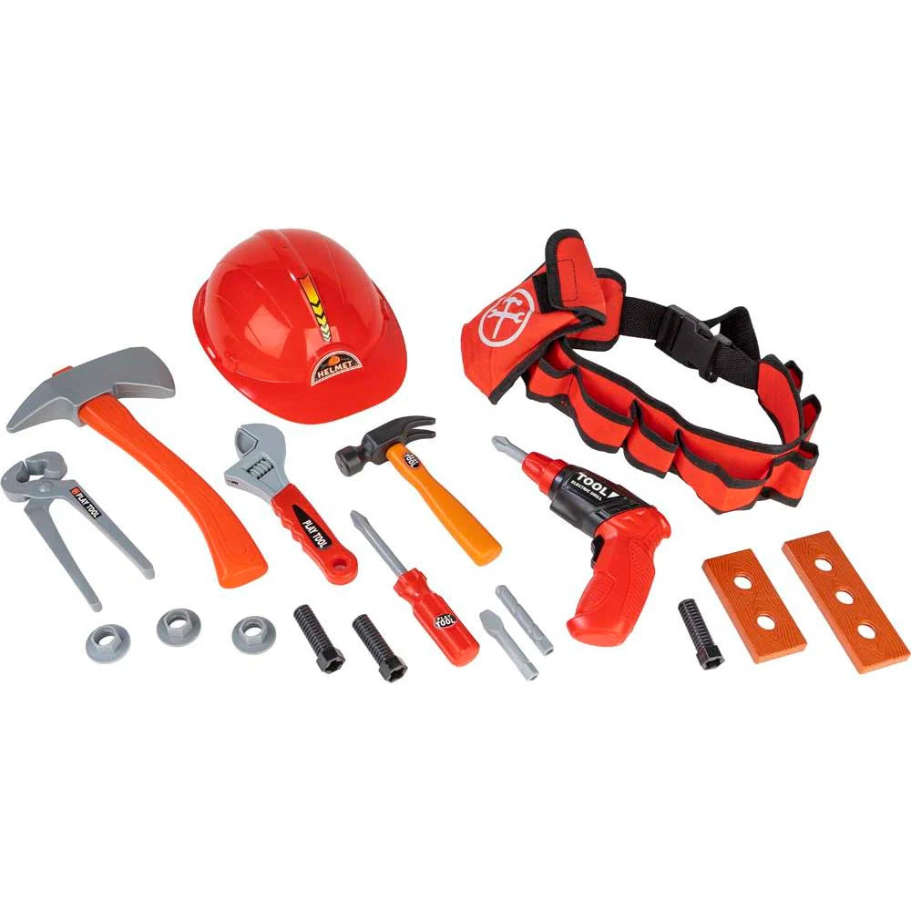 Otros Toy Planet Cinturon Casco Herramientas multicolor para niños