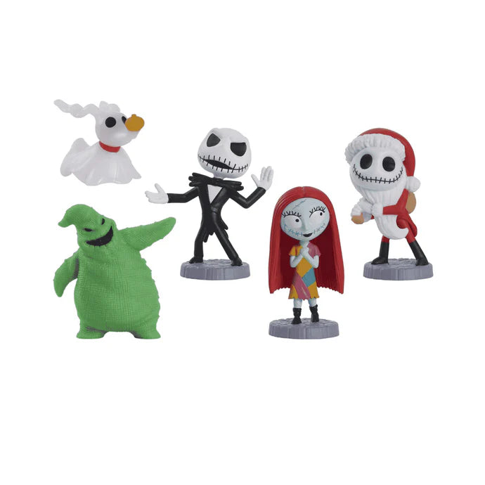 Figuras Y Minimundos Just  Play Disney Tim Burton - Pack 5 Mini Figuras Pesadilla Antes De Navidad multicolor para niños