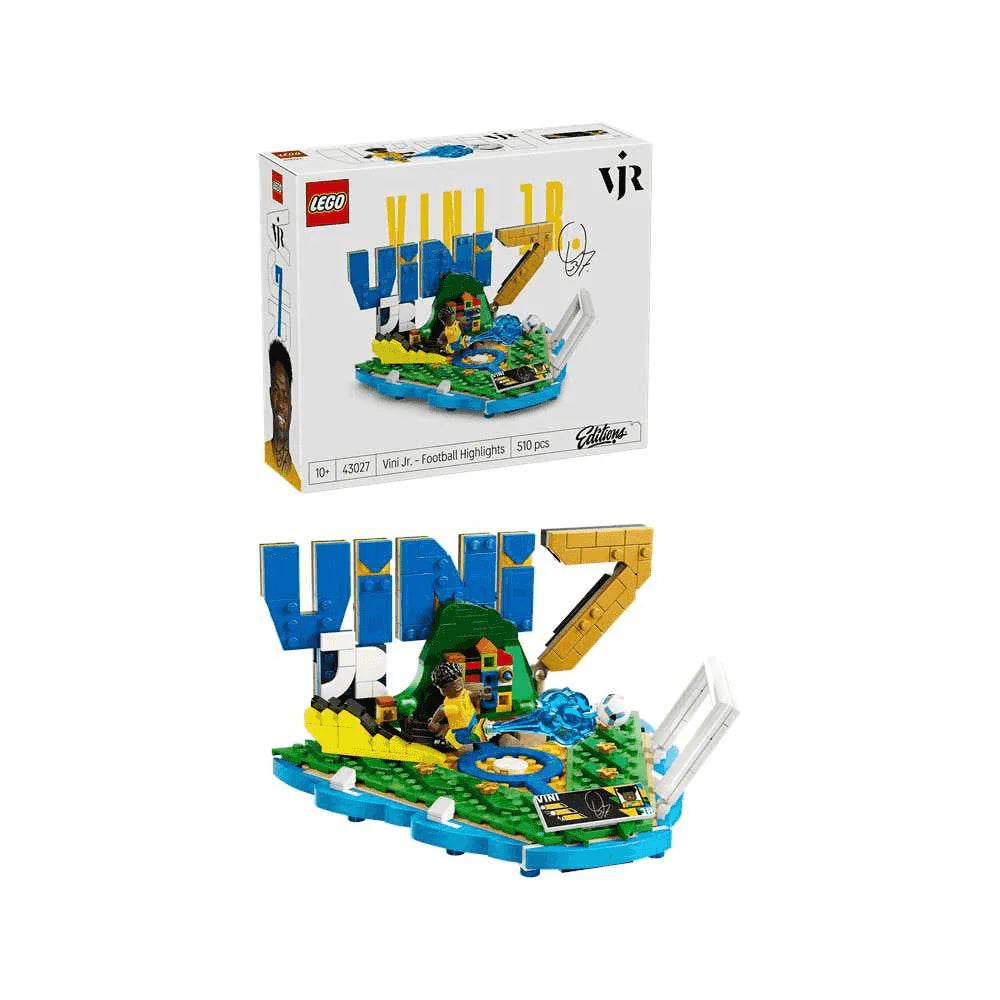 Construcciones Y Puzzles Lego Vini Jr.: Fenómenos Del Fútbol multicolor para niños