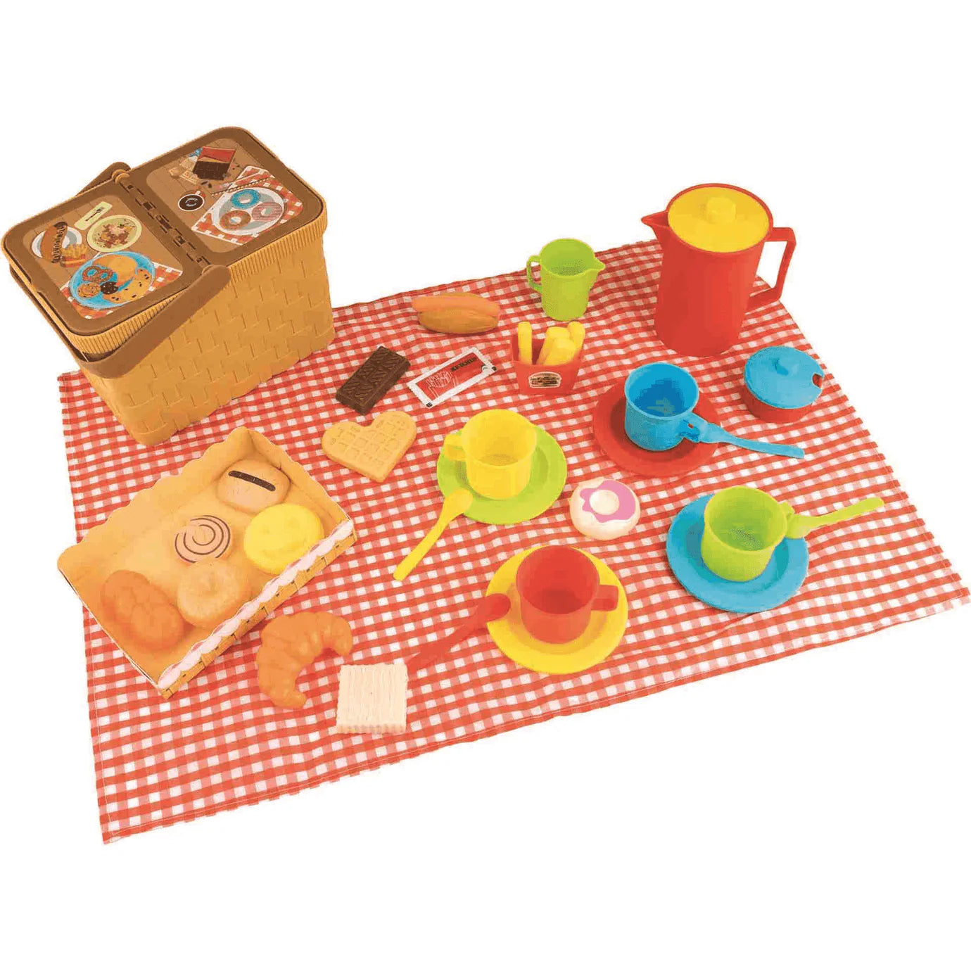 Otros Toy Planet Role Planet Super Chef - Cesta De Picnic De Té 35 Piezas multicolor para niños