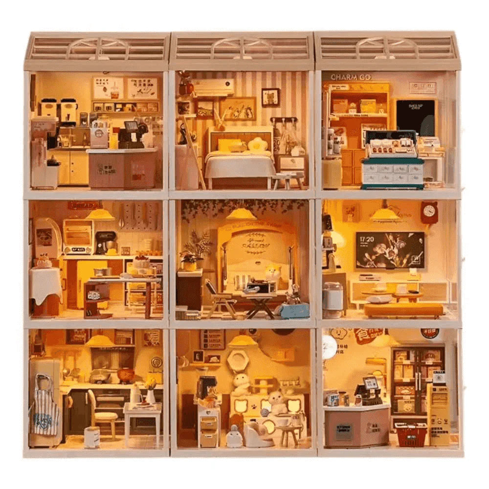 Figuras Y Minimundos Toy Planet Casas Escenarios Surt multicolor para niños