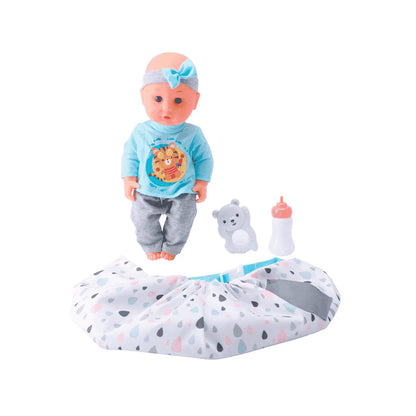 Muñecas Y Peluches Toy Planet Muñeca Con Pañuelo Transportin multicolor para niños