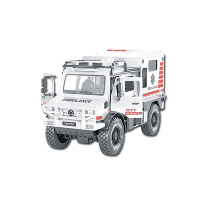 Vehículos Y Radiocontrol Toy Planet Ambulancia Dakar multicolor para niños