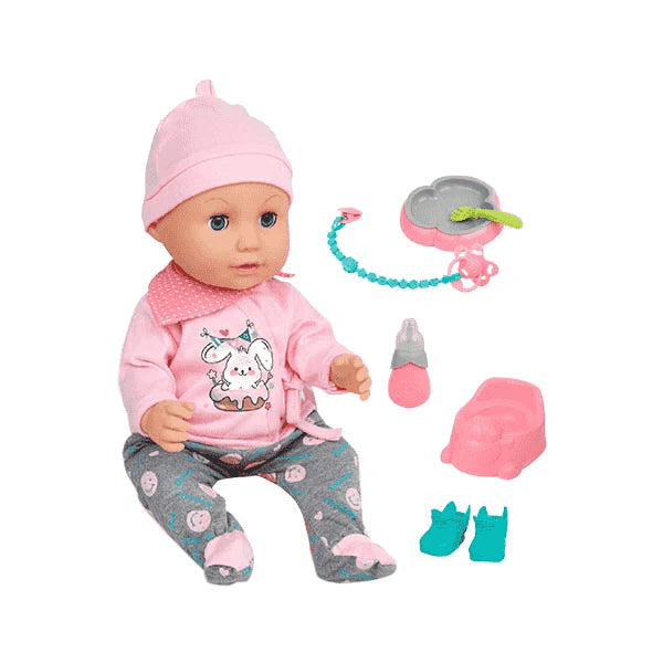 Muñecas Y Peluches Toy Planet Bebe Comiditas  multicolor para niños