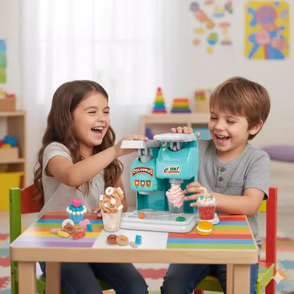 Construcciones Y Puzzles Toy Planet Plasticoffy multicolor para niños