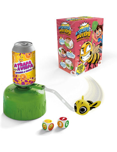 Juegos De Mesa Bizak Atrapa A La Avispa multicolor para niños