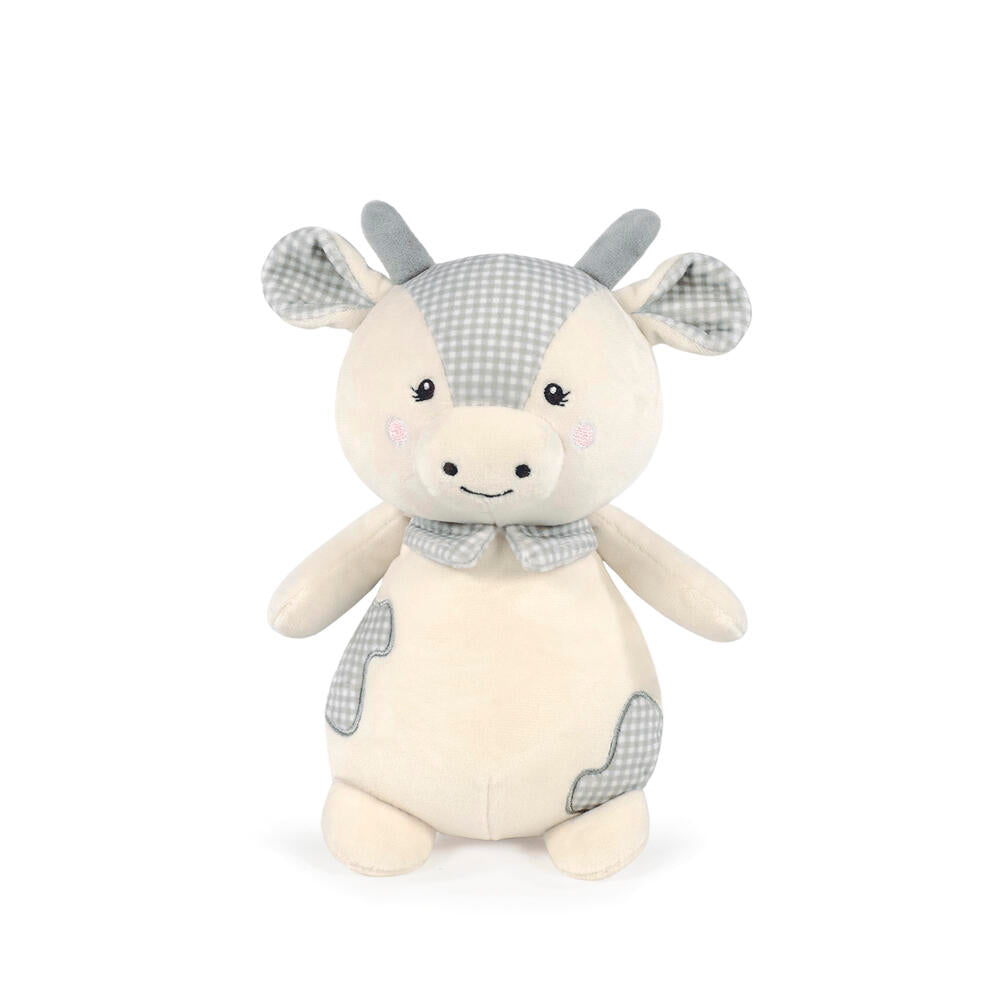 Regalos Pasito A Pasito Peluche Vaca Little Bloom Vichy Gris multicolor para bebe