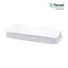 En Casa Cambrass 1486-34683-Blanco Sábana Bajera Ajustable Impermeable Cuna Tencel para mundo bebé