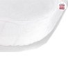 En Casa Cambrass 1486-34683-Blanco Sábana Bajera Ajustable Impermeable Cuna Tencel para mundo bebé