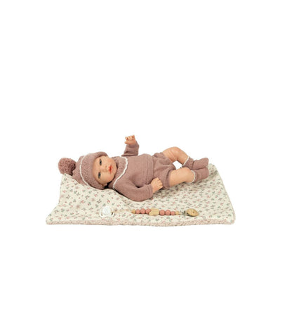 Muñecas Y Peluches Muñecas Arias Reborn Arias 40Cm Greta Rosa Con Manta multicolor para niños