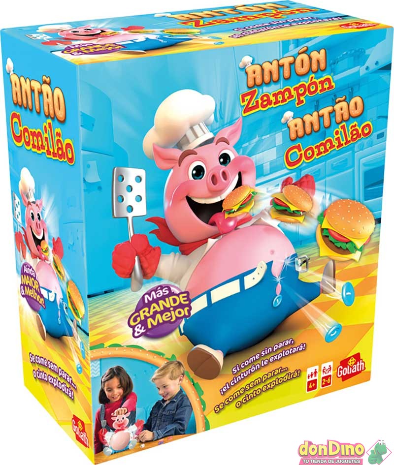 Juegos De Mesa Bizak Antón Zampón multicolor para niños