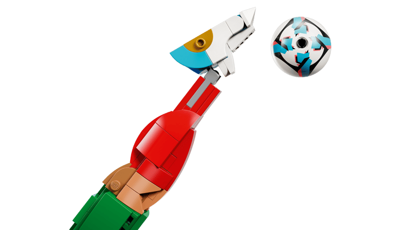Construcciones Y Puzzles Lego Cristiano Ronaldo: Leyenda Del Fútbol multicolor para niños
