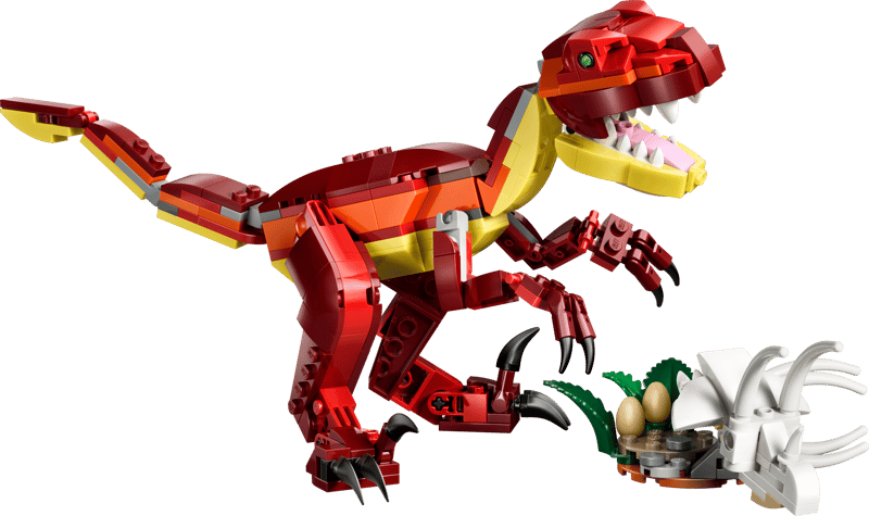 Construcciones Y Puzzles Lego Feroz Dinosaurio multicolor para niños