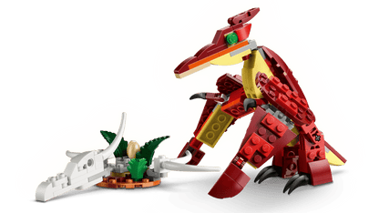 Construcciones Y Puzzles Lego Feroz Dinosaurio multicolor para niños