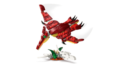 Construcciones Y Puzzles Lego Feroz Dinosaurio multicolor para niños