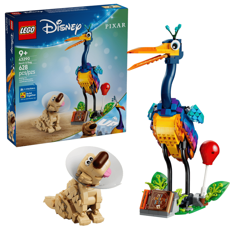 Construcciones Y Puzzles Lego Kevin Y Dug multicolor para niños