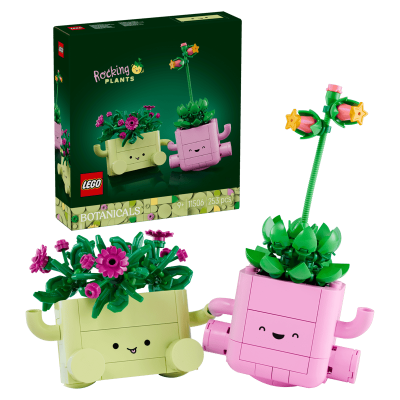 Construcciones Y Puzzles Lego Plantas Bailarinas multicolor para niños