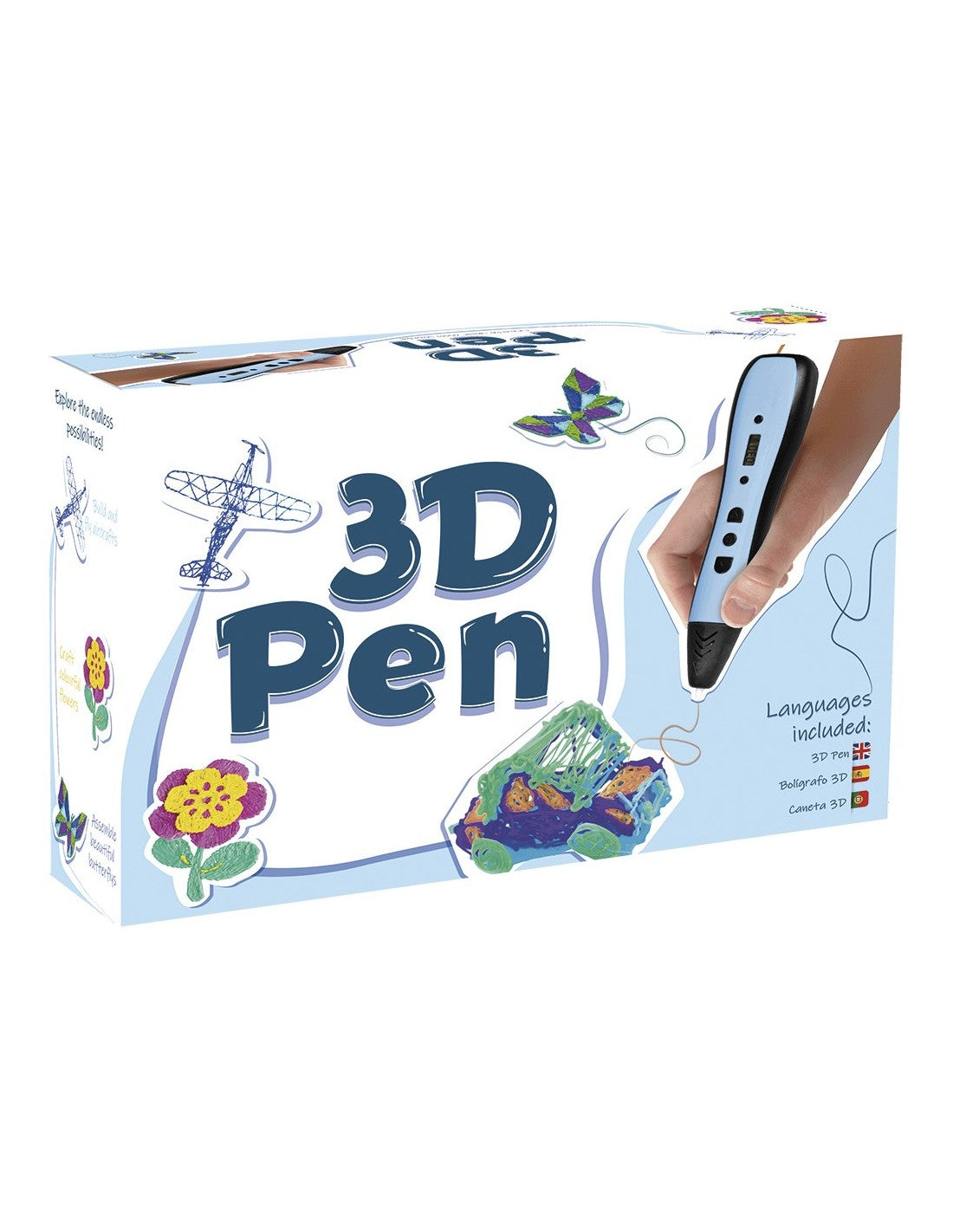 Otros Science4You Pen 3D Blue multicolor para unisex
