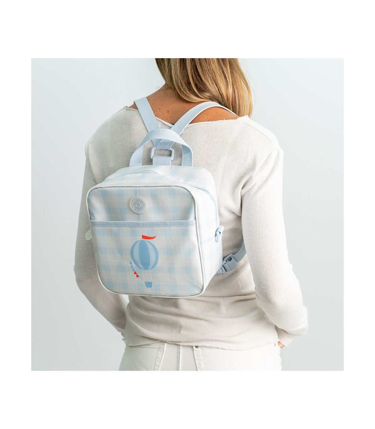Para Comer Olmitos Bolsa Isotérmica Merienda Balloon Air Azul multicolor para bebe