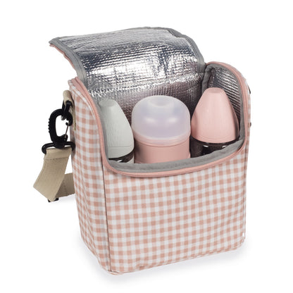 Paseo Walking Mum 36302-Rosa Bolsa Térmica Para Biberones i Love vichy Pink para mundo bebé