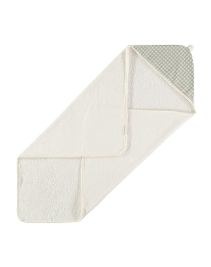 Baño Petit Praia Capa De Baño Checks Vichy Verde 90X90 Cm verde para bebe
