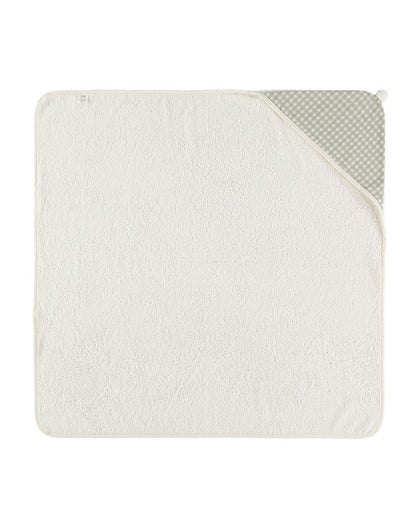 Baño Petit Praia Capa De Baño Checks Vichy Verde 90X90 Cm verde para bebe