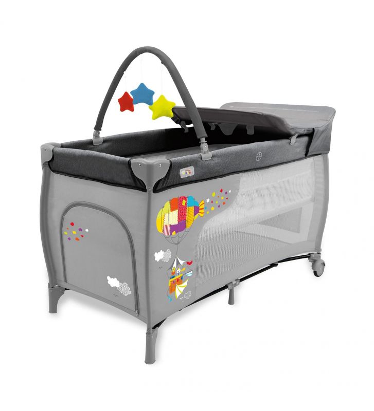 En Casa Asalvo 16522-Gris multicolor para mundo bebé