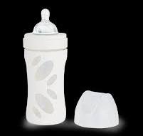 Lactancia Twistshake Biberón Anticólicos Vidrio 260 Ml Blanco blanco para bebe