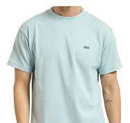 Camiseta Vans Left Chest Ss Dawn Mist azul para hombre