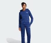 Chandals Adidas W Linear Ts azul para mujer