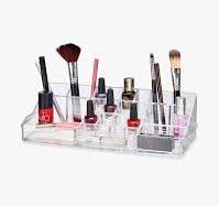 En Casa Arte Regal Organizador Cosmetica transparente para mujer