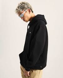 Sudadera Vans Left Chest Ii Loose negro para hombre