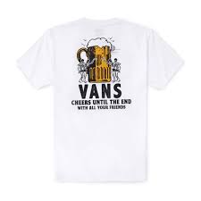 Camisetas Y Polos Vans Vn000Kbwht1-Wht multicolor para hombre