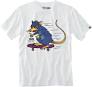 Camiseta Vans Rad Rat Ss blanco para niños