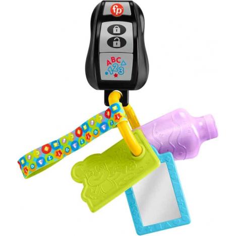 Primera Infancia Mattel Games Fiher Price Ríe Y Aprende Juego Portátil Llaves Y Actividades multicolor para bebe