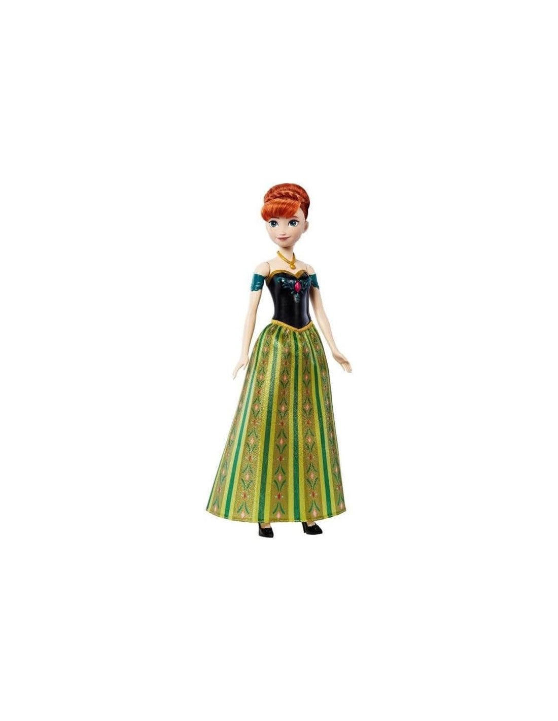 Muñecas Y Peluches Mattel Games Disney Frozen Figura De 30Cm De Anna Canta Contigo multicolor para niños