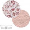 Paseo Cambrass Funda De Capazo Reversible Universal Linem Rosa rosa para bebe