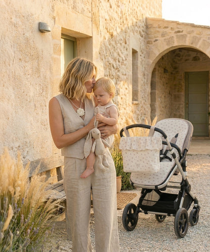 Paseo Uzturre Colchoneta Silla Universal Reversible Graciela Piedra multicolor para bebe